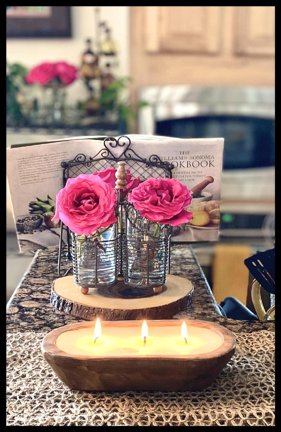 Rustic candles deals